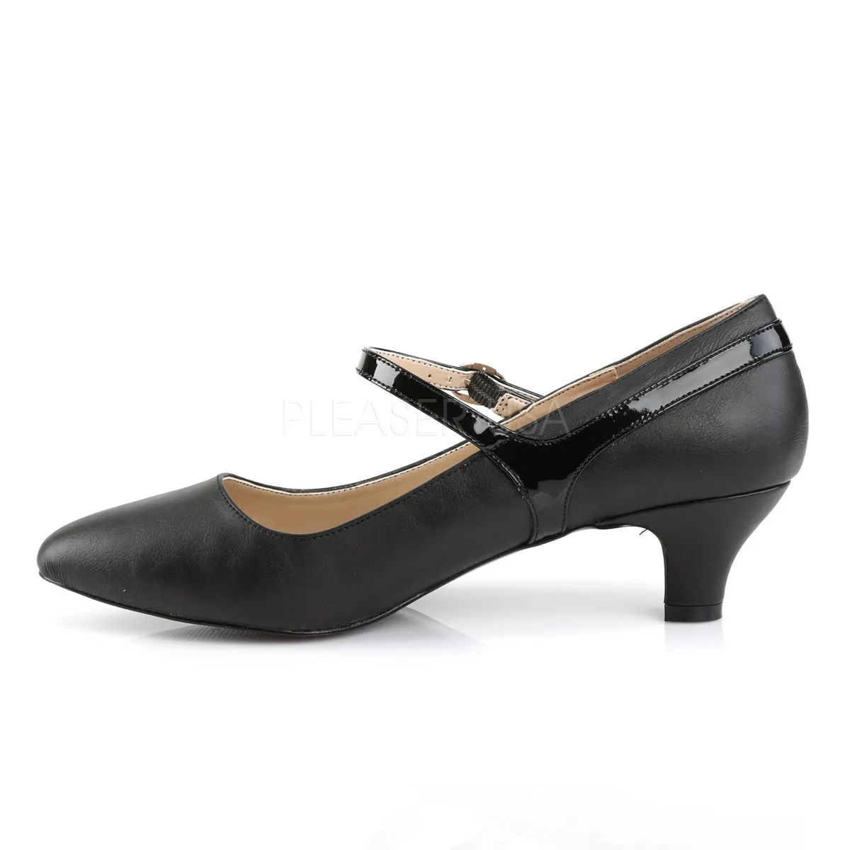 2 Inch Heel FAB-425 Black Pu