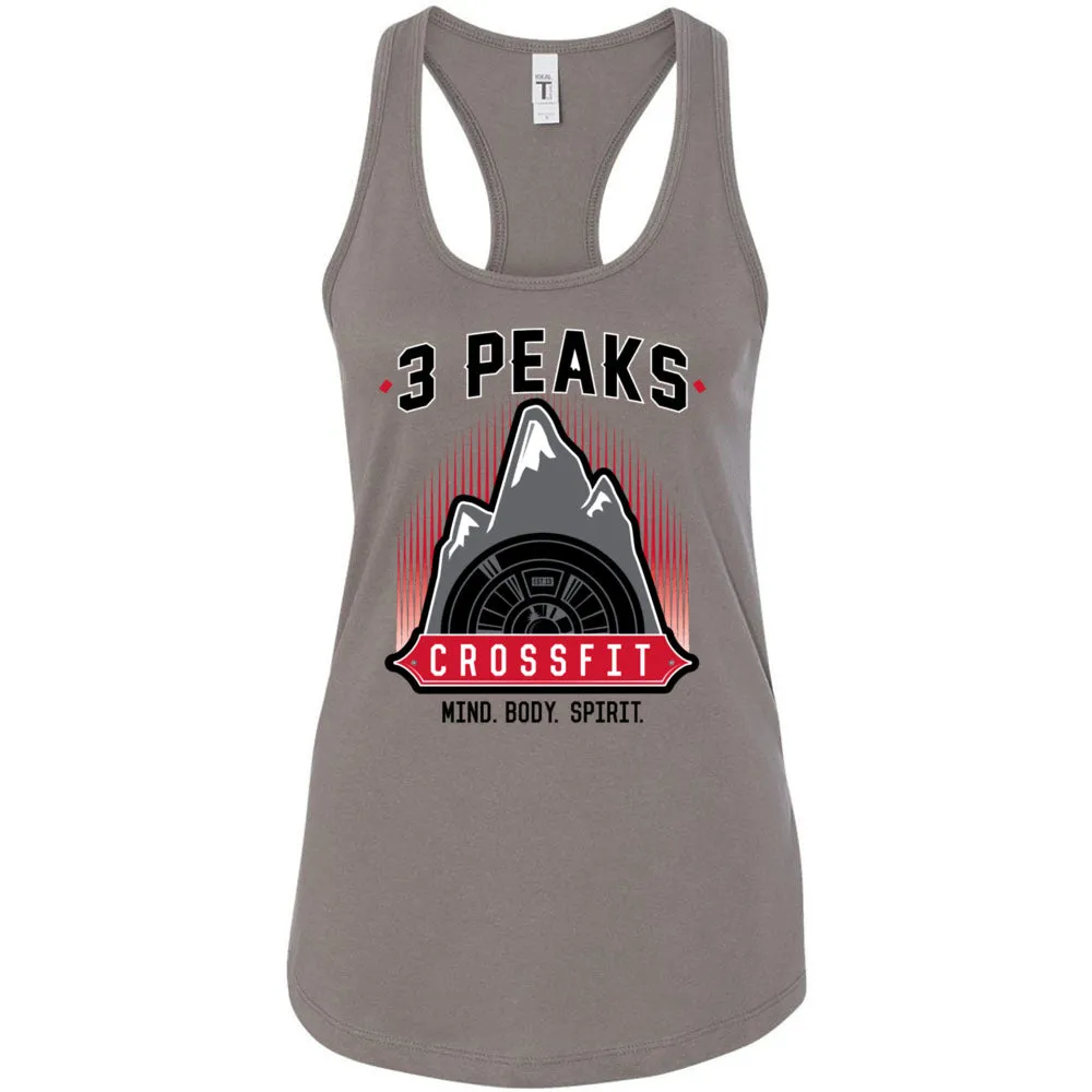 3 Peak CrossFit - 100 - Stacked - Women's Tank