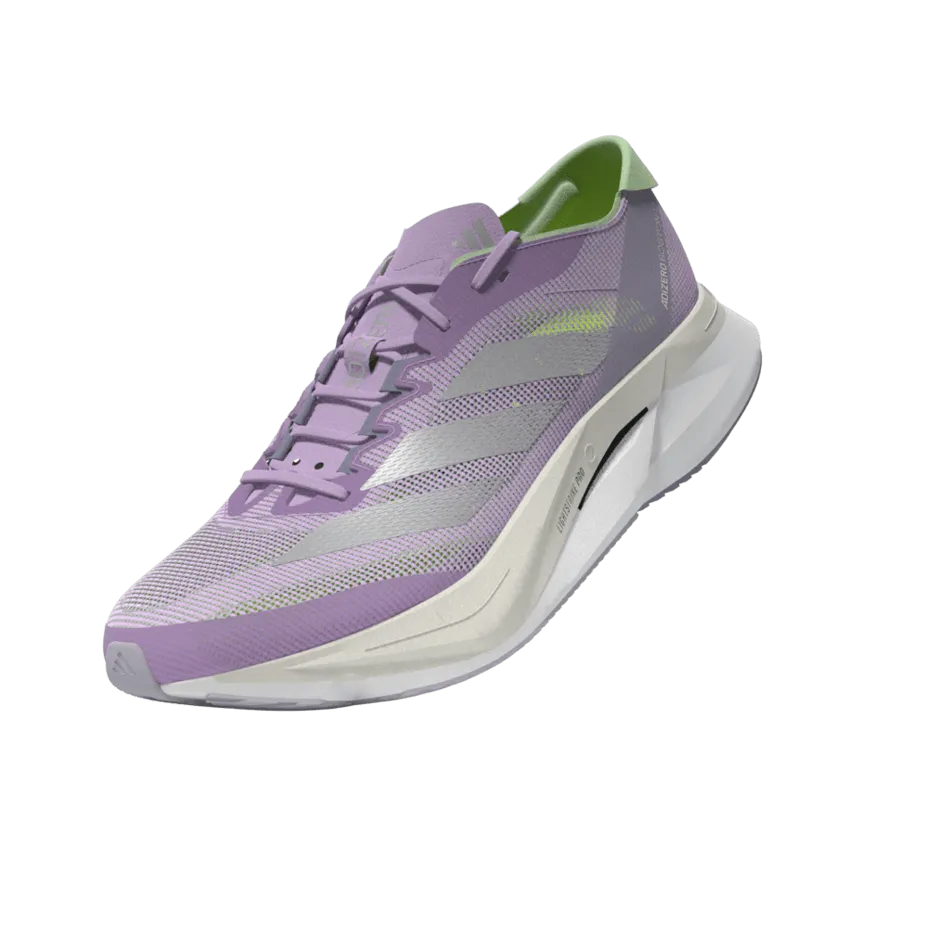 Adidas Adizero Boston 12 Women's Running Shoes SS24 Lilac