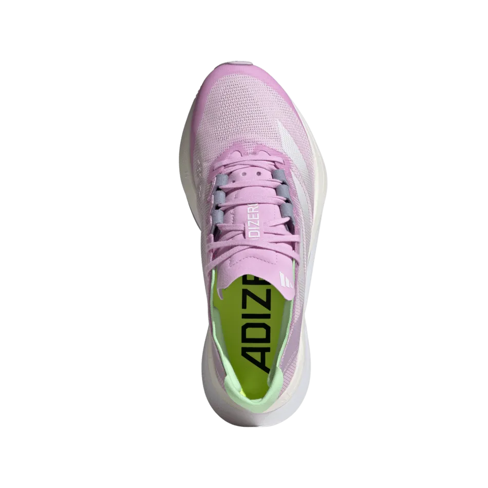 Adidas Adizero Boston 12 Women's Running Shoes SS24 Lilac