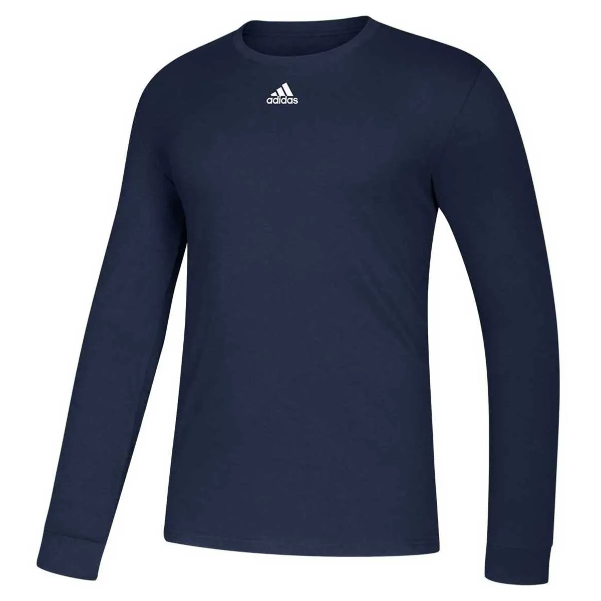 adidas Men's Collegiate Navy Amplifier Long Sleeve Tee