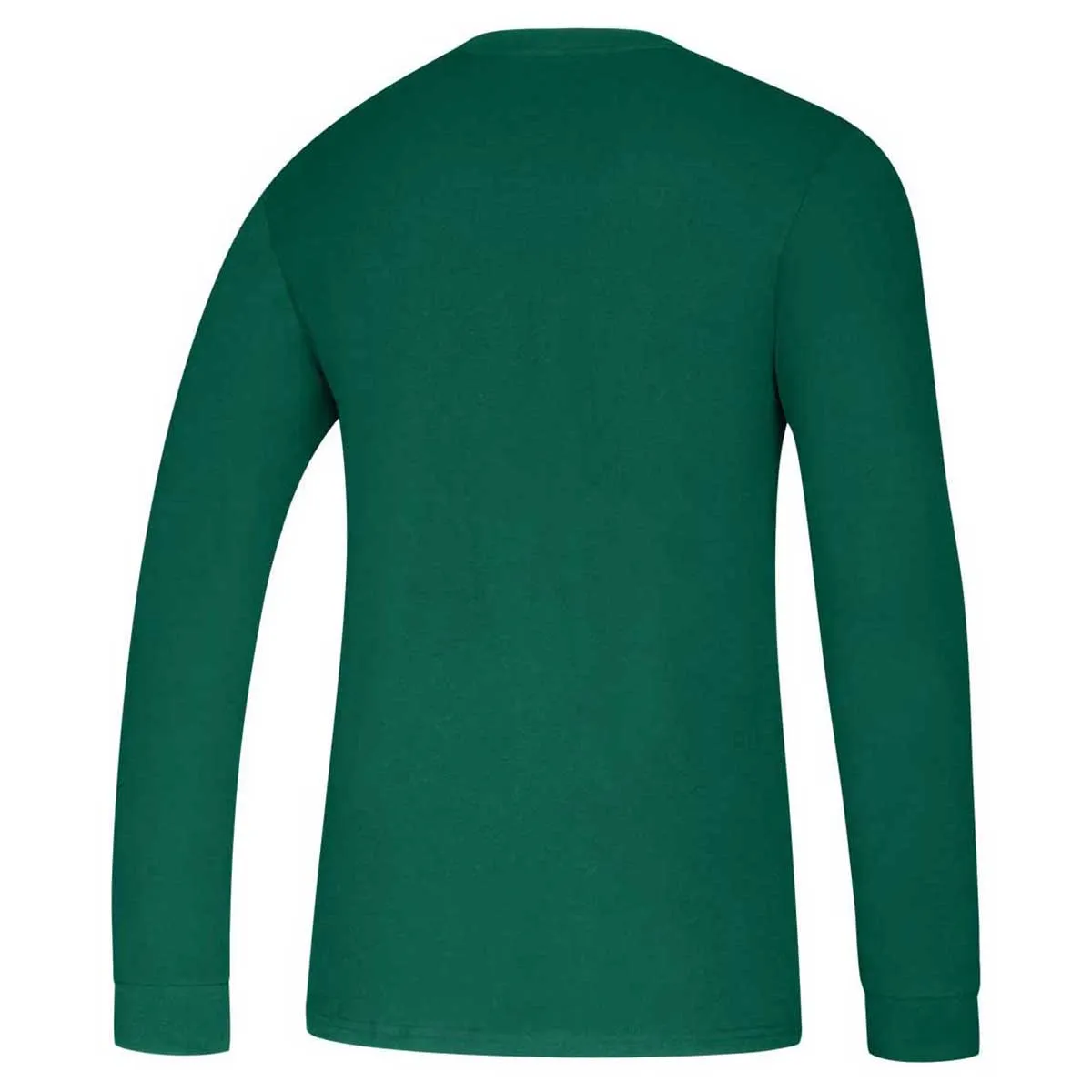 adidas Men's Dark Green Amplifier Long Sleeve Tee