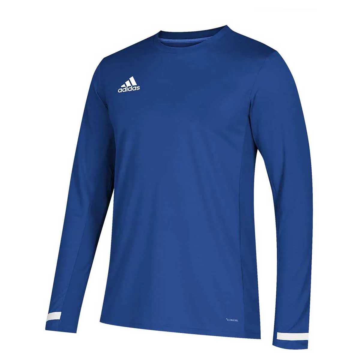 adidas Men's Team Royal/White Team 19 Long Sleeve Jersey