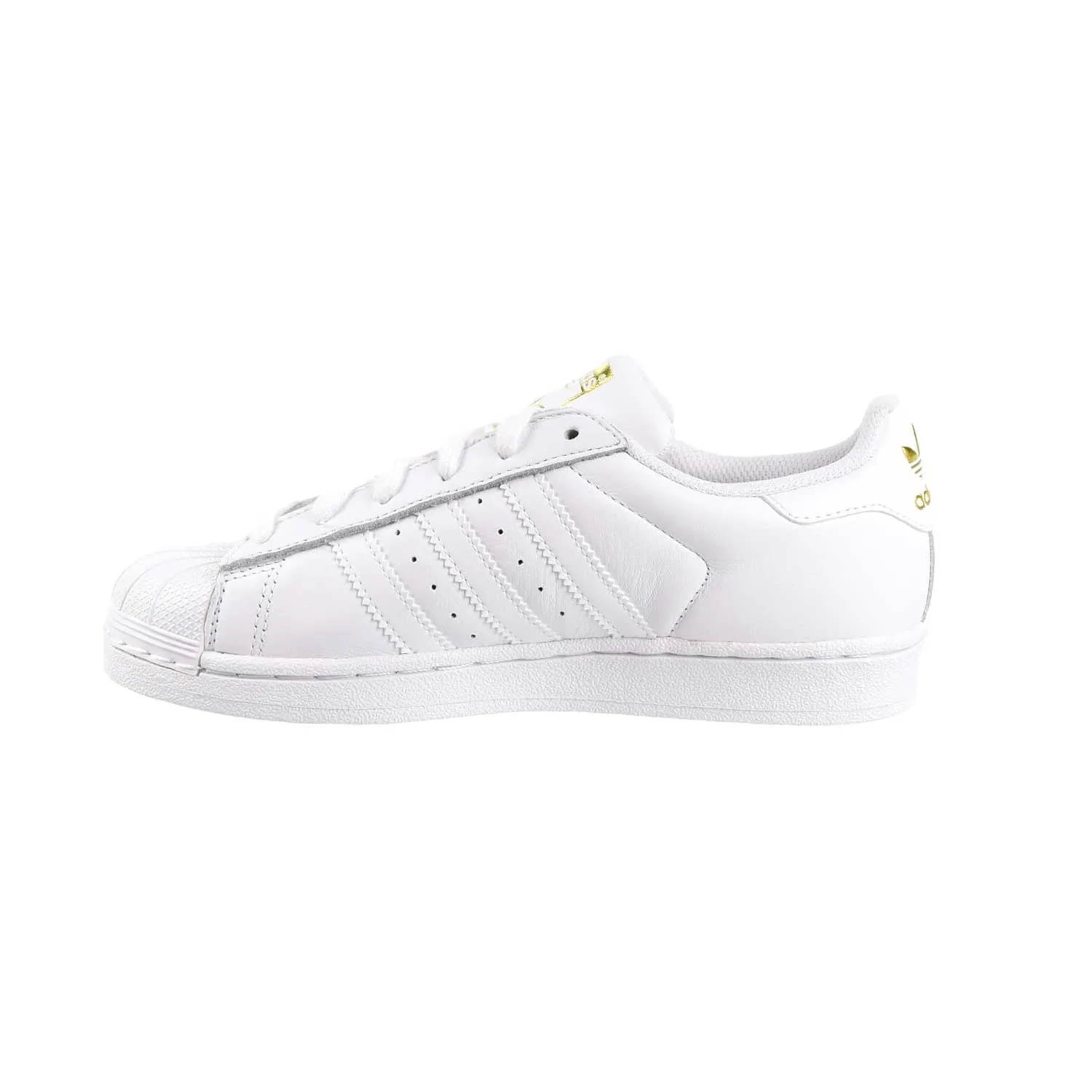 Adidas Superstar Womens Shoes Floral Footwear White/Gold Metallic