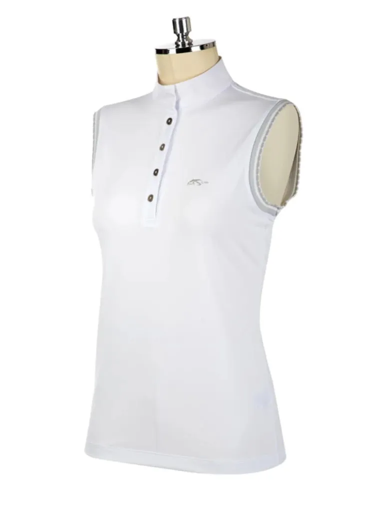 ANNA SCARPATI FEDE SLEEVELESS SHIRT