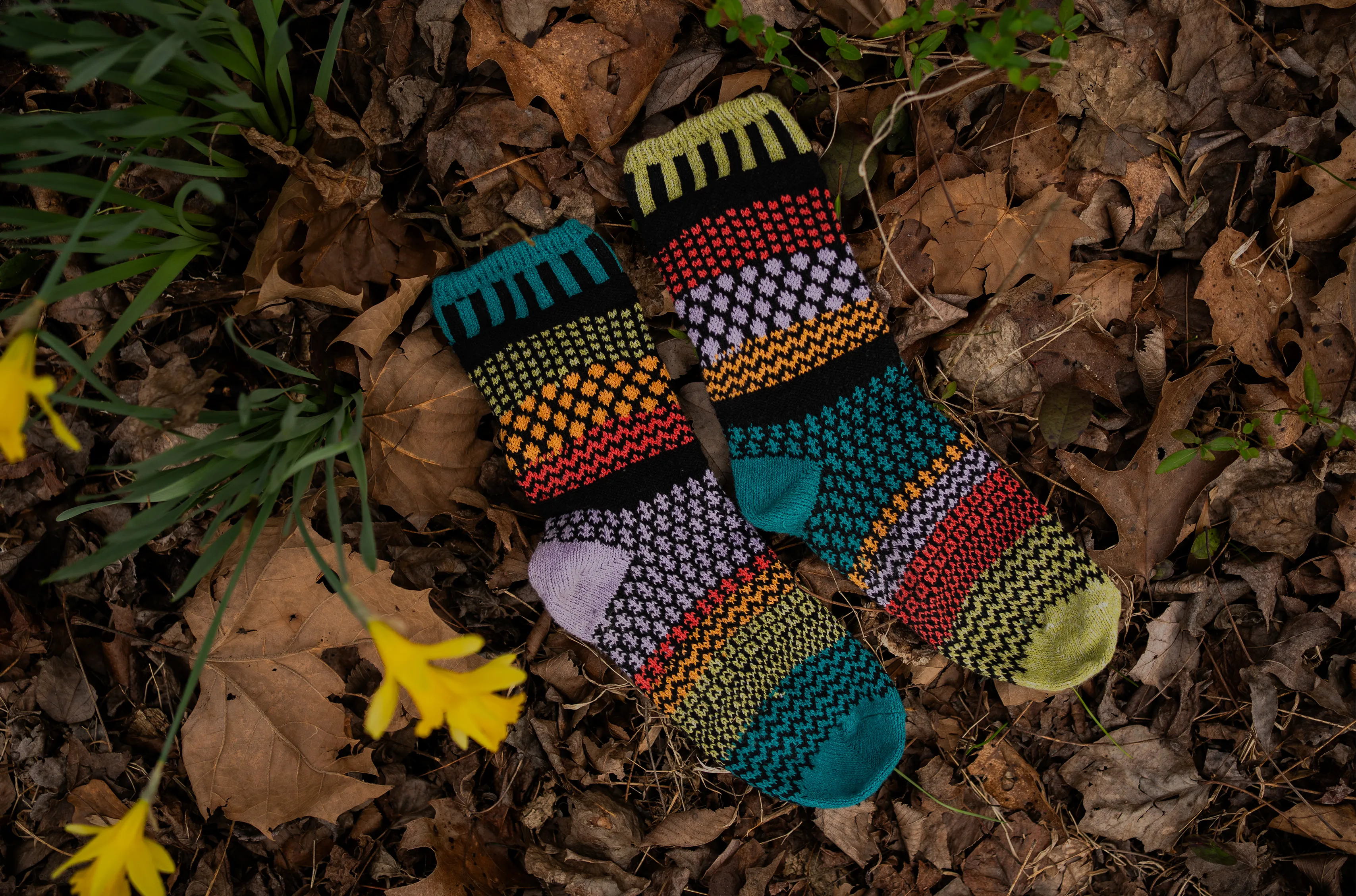 Artichoke Crew Socks