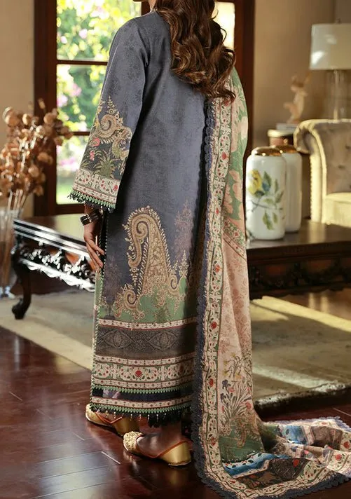 Asim Jofa Asra Pakistani Dress With Winter Shawl