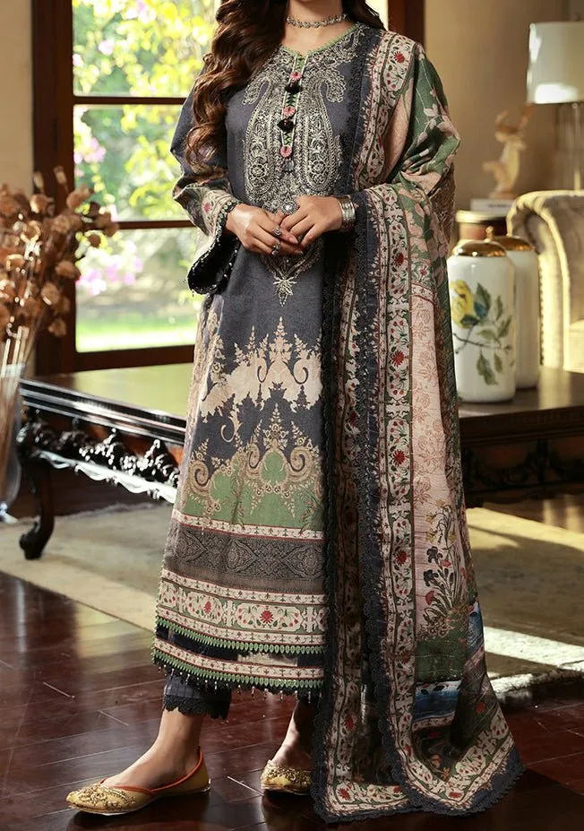 Asim Jofa Asra Pakistani Dress With Winter Shawl