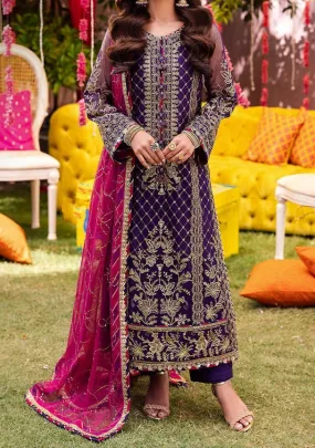 Asim Jofa Jag Mag Pakistani Net Dress