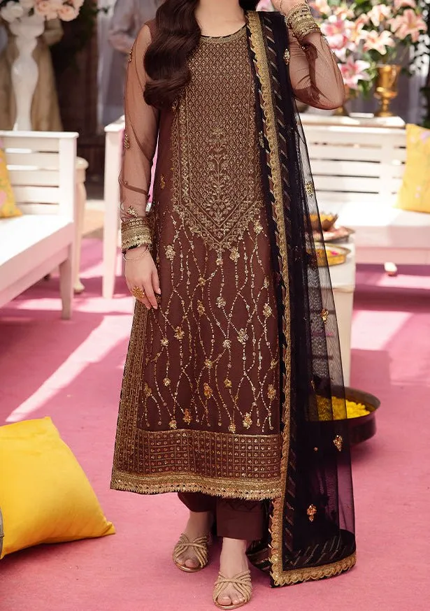 Asim Jofa Jag Mag Pakistani Net Dress