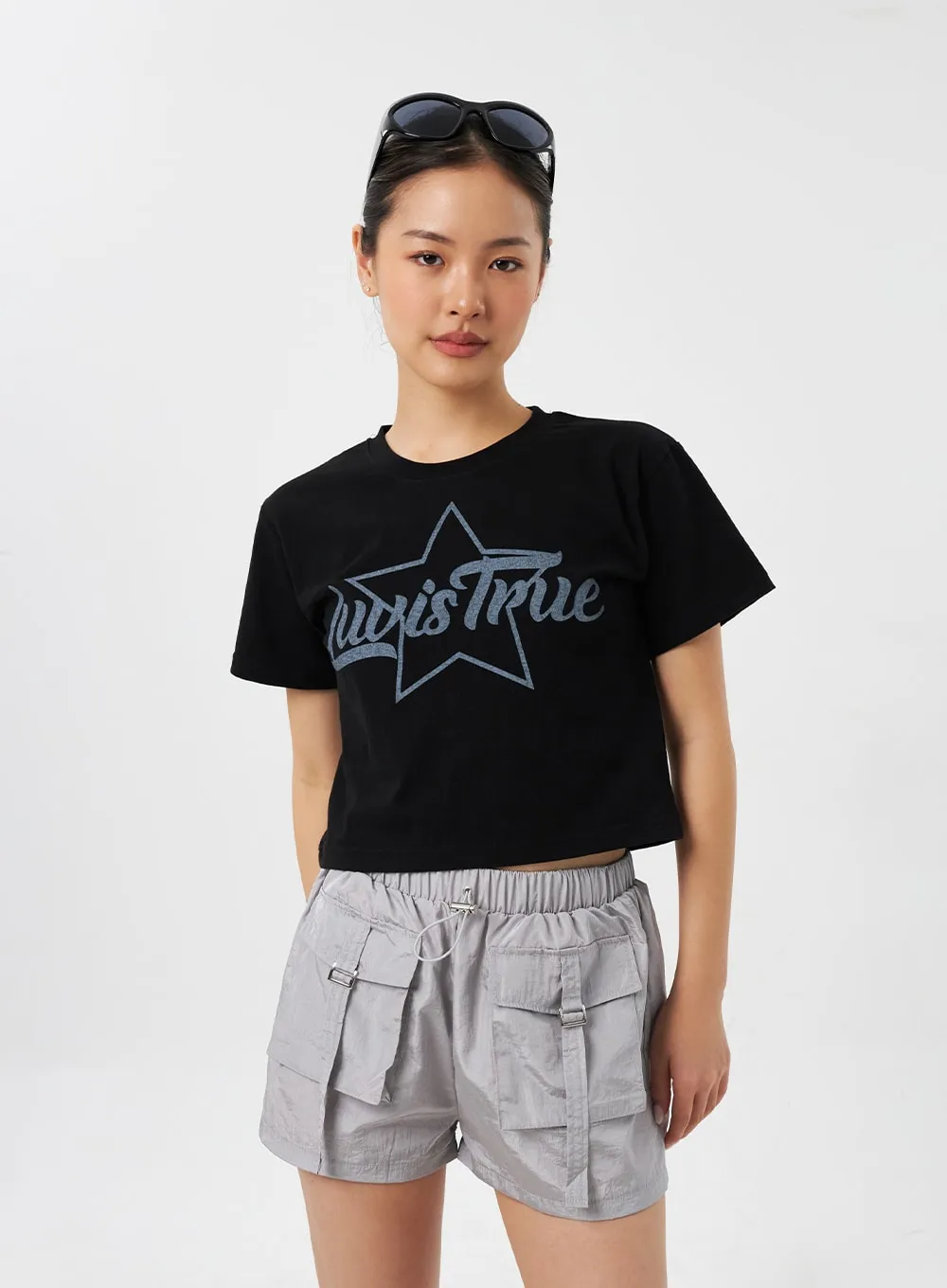 Basic Cropped Tee CY308