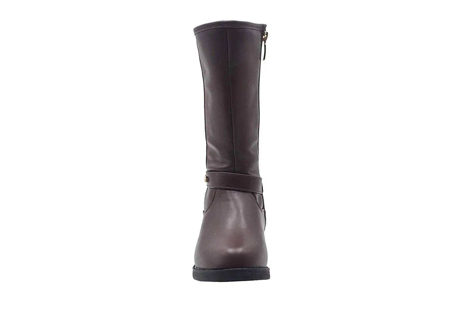 bebe Girls Big Kid Easy Pull-On Tall Riding Boots with Stretch Back Shaft