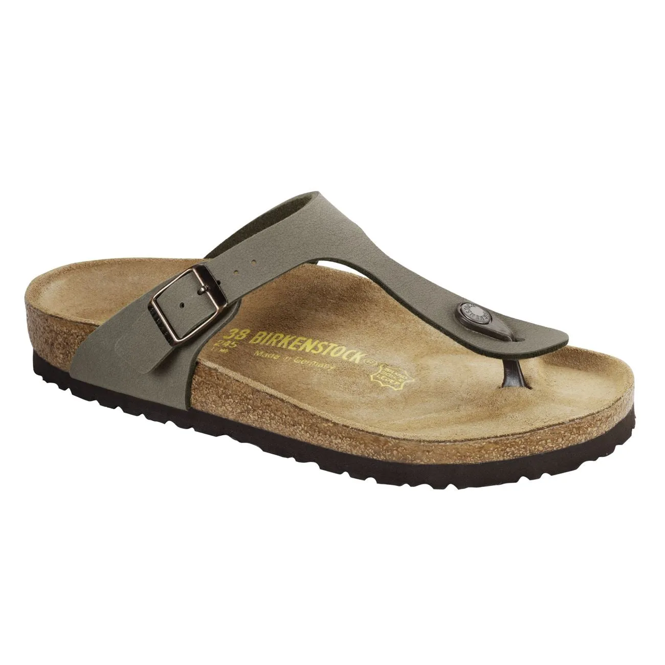 Birkenstock Classic, Gizeh, Birko-Flor, Narrow Fit, Stone