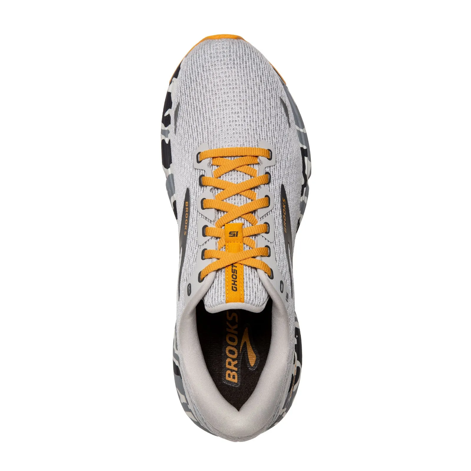 Brooks Ghost 15 Camo (Women) - Blanc/Gray/Sunflower