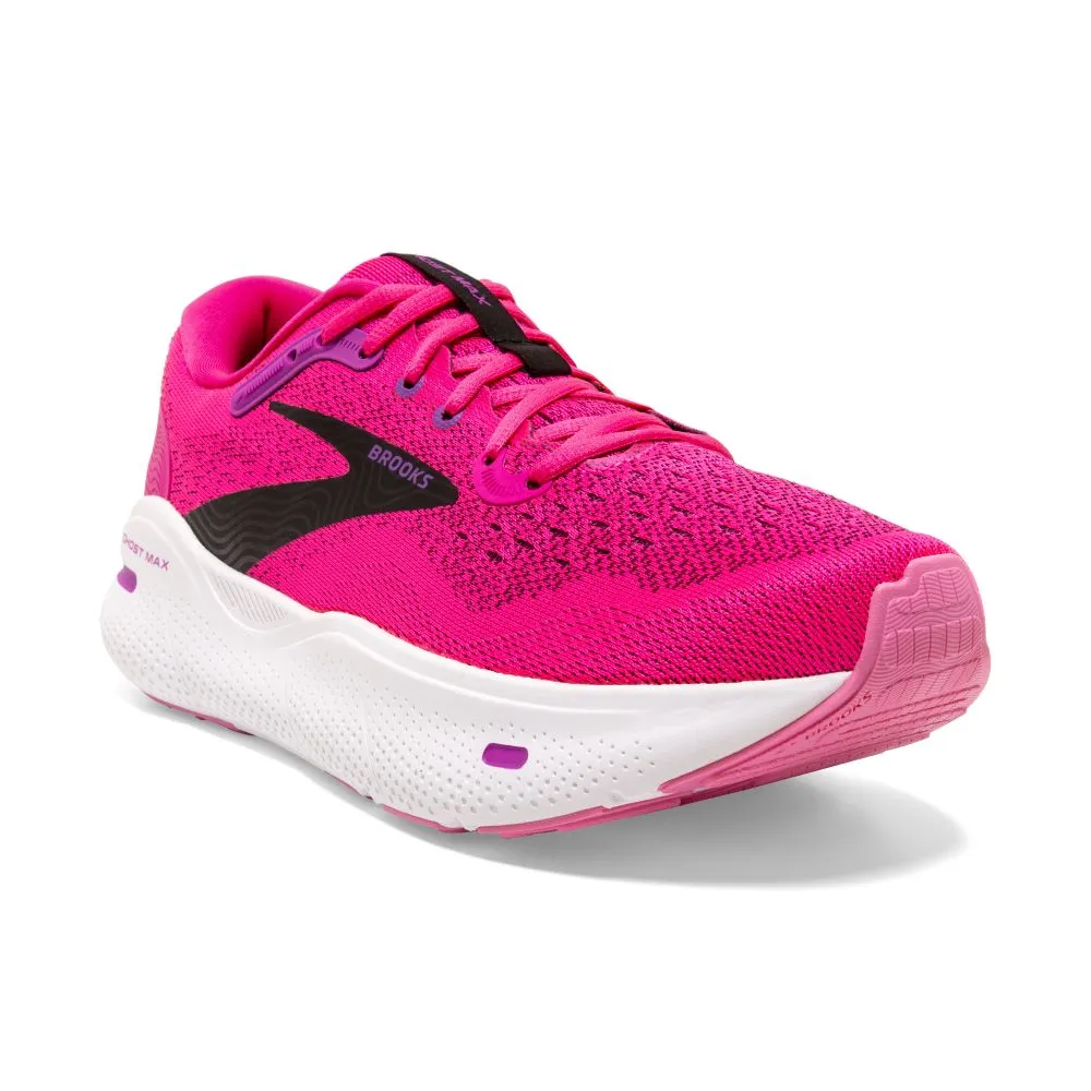 'Brooks' Women's Ghost Max - Pink Glo / Purple / Black