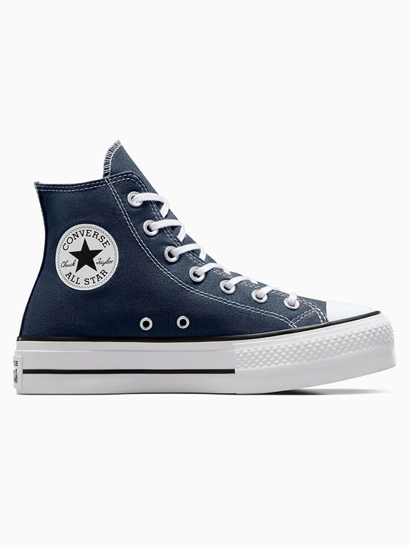 Chuck Taylor All Star Lift Platform Hi Navy/White/Black Shoes