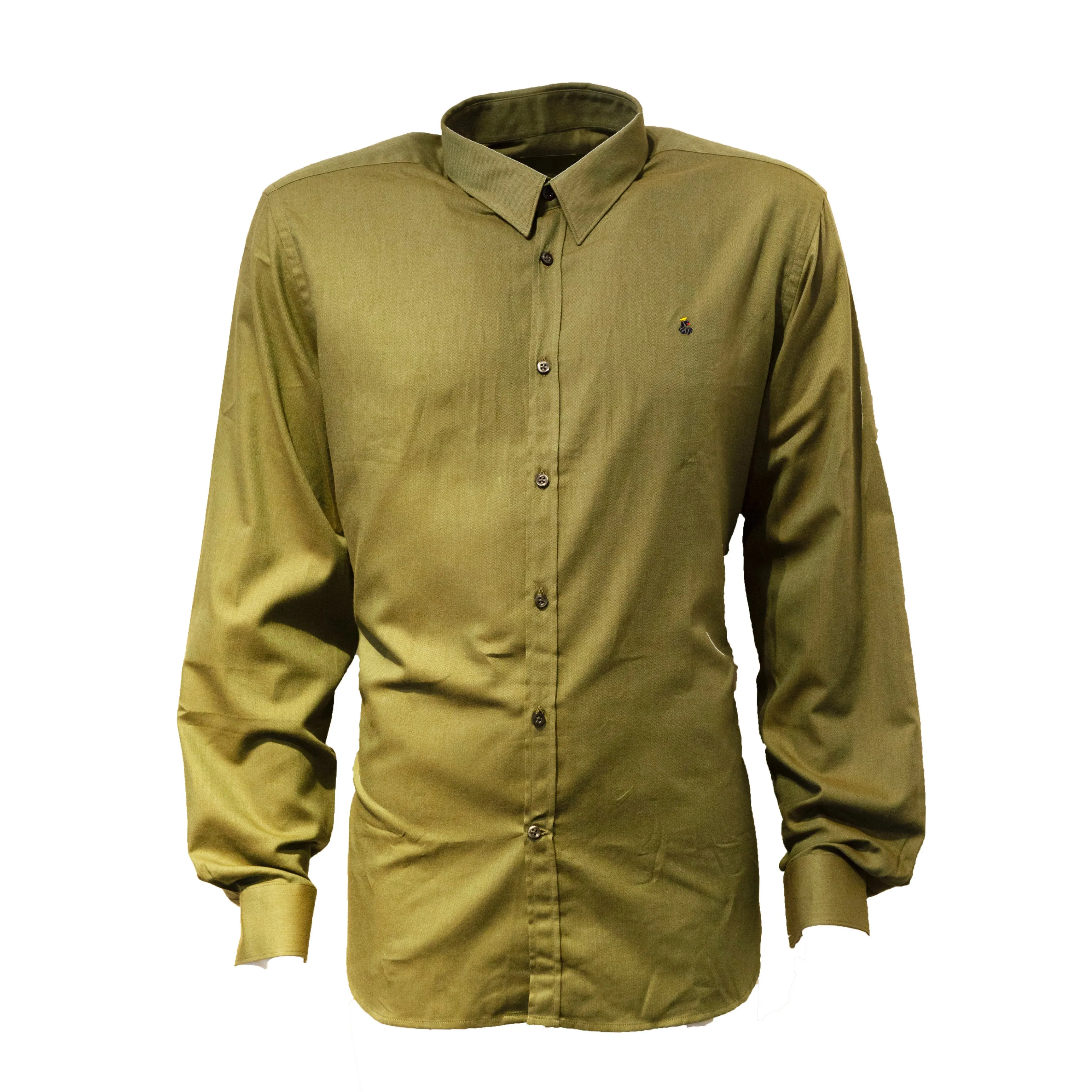 COTTON SHIRT GREEN