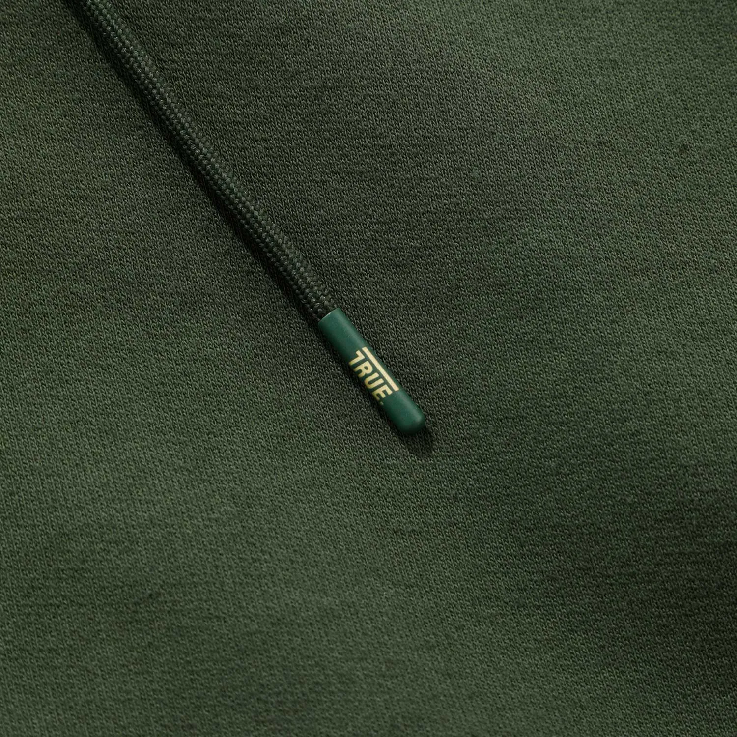 Curvy Logo Hoodie - Military Green