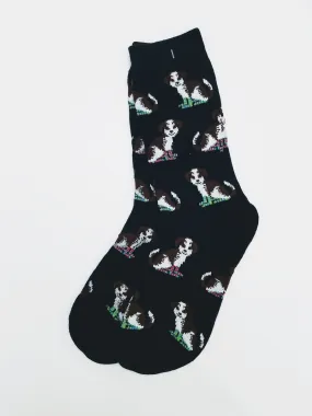 Dogs Wearing Socks Crew Socks