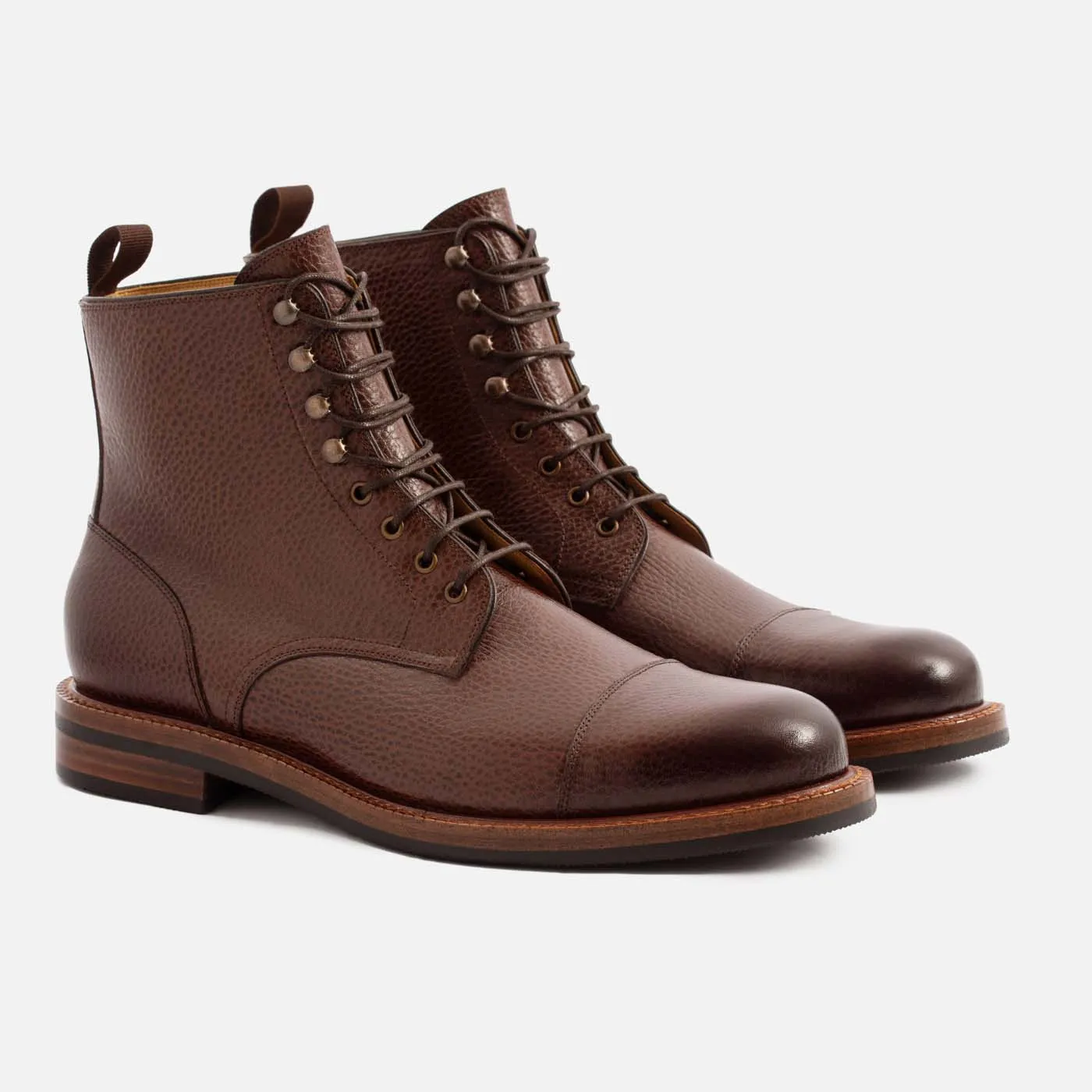 Dowler Boots - Pebbled Leather - Men's