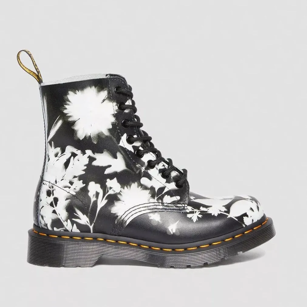 Dr. Martens Women's Pascal Floral Shadow - Black White