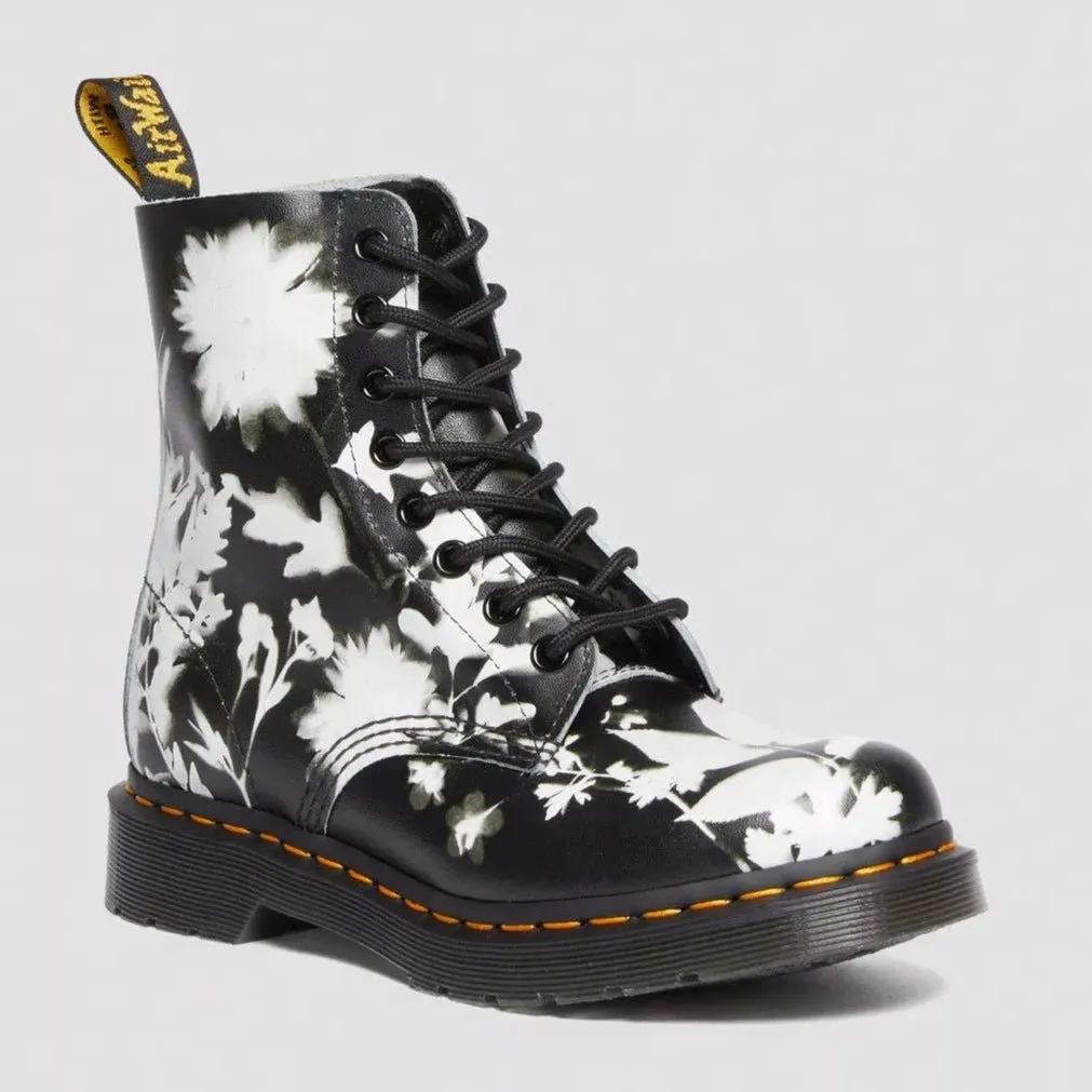 Dr. Martens Women's Pascal Floral Shadow - Black White