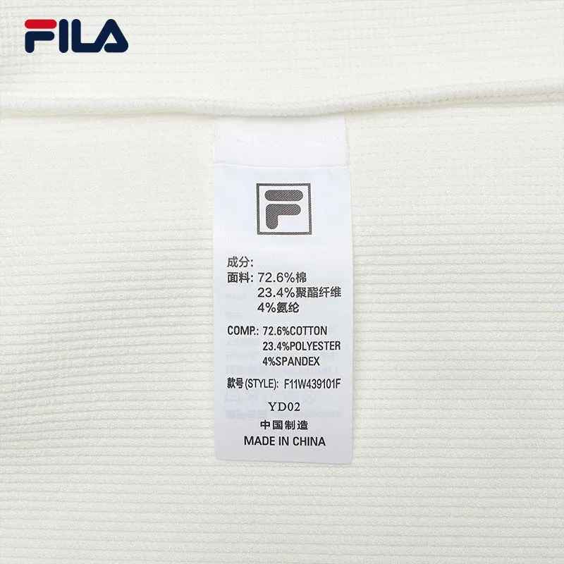 FILA CORE LIFESTYLE ORIGINALE FRENCH TENNIS CLUB Women Short Sleeve Polo (White)