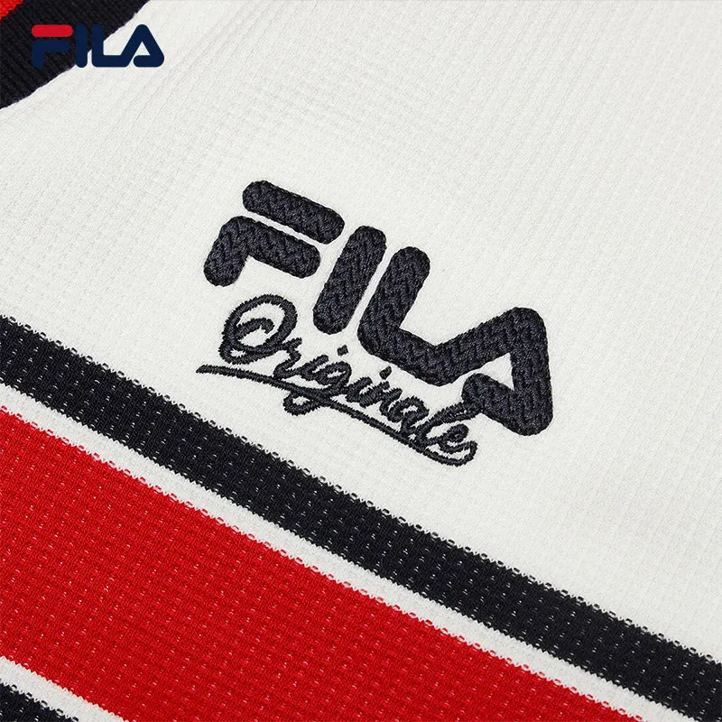 FILA CORE LIFESTYLE ORIGINALE FRENCH TENNIS CLUB Women Short Sleeve Polo (White)