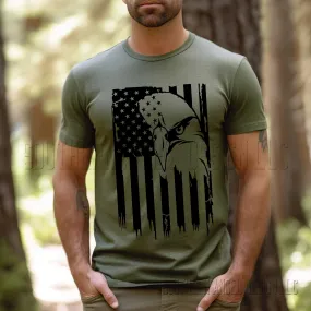 Flag and Eagle tshirt