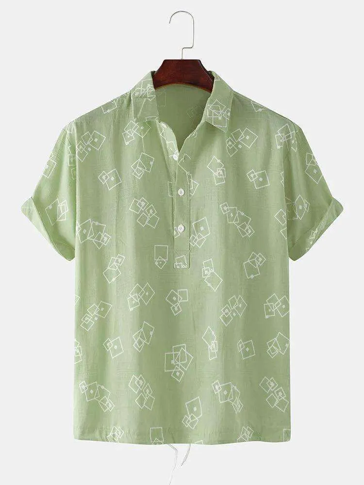 Green Casual Wear Stylish Short Kurta