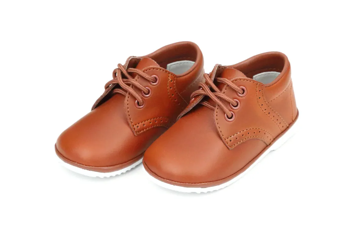 James Waxed Leather Lace Up Shoe (Baby)