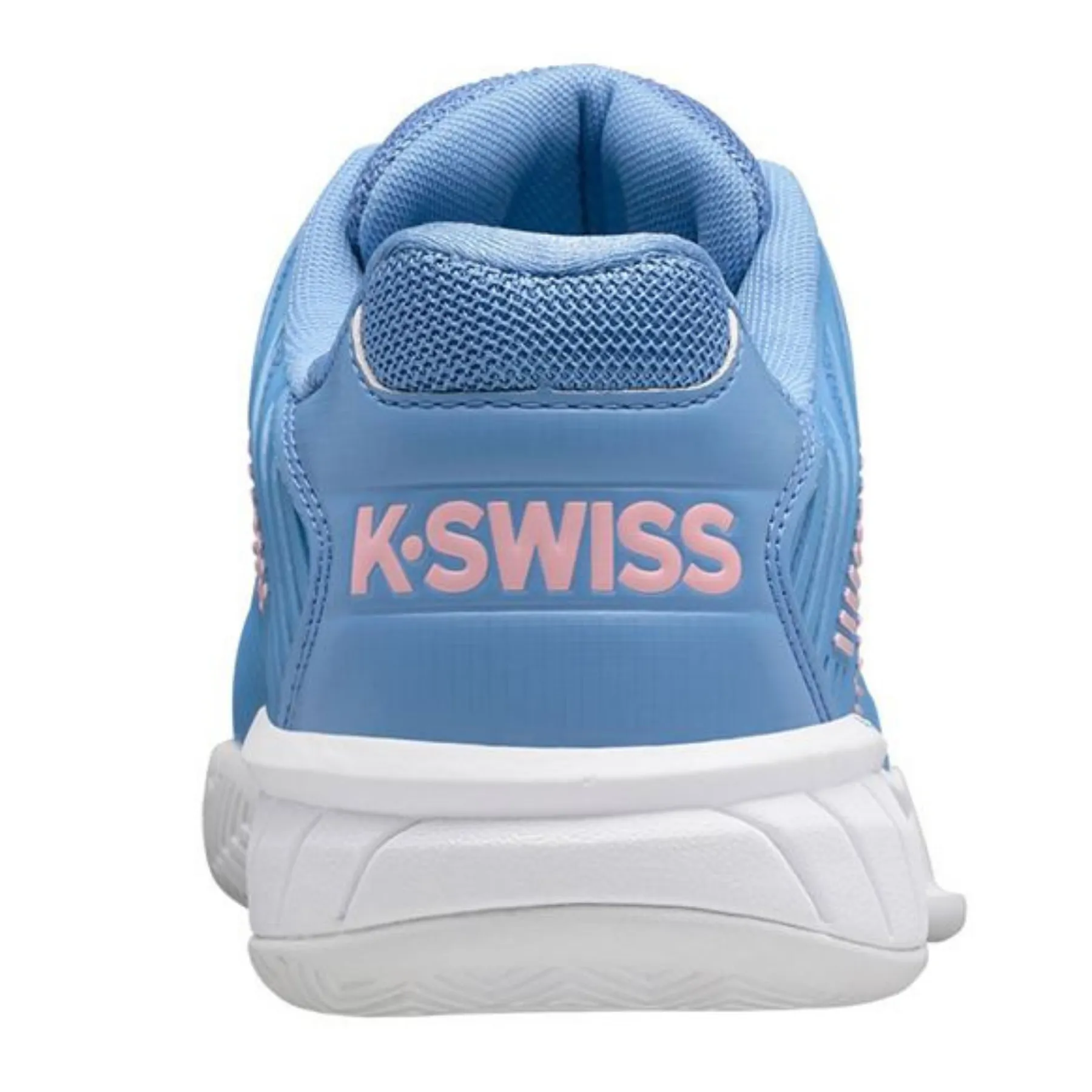 K Swiss Hypercourt Express 2 Women Tennis Shoes - Silver Lake Blue/White/Orchid Pink