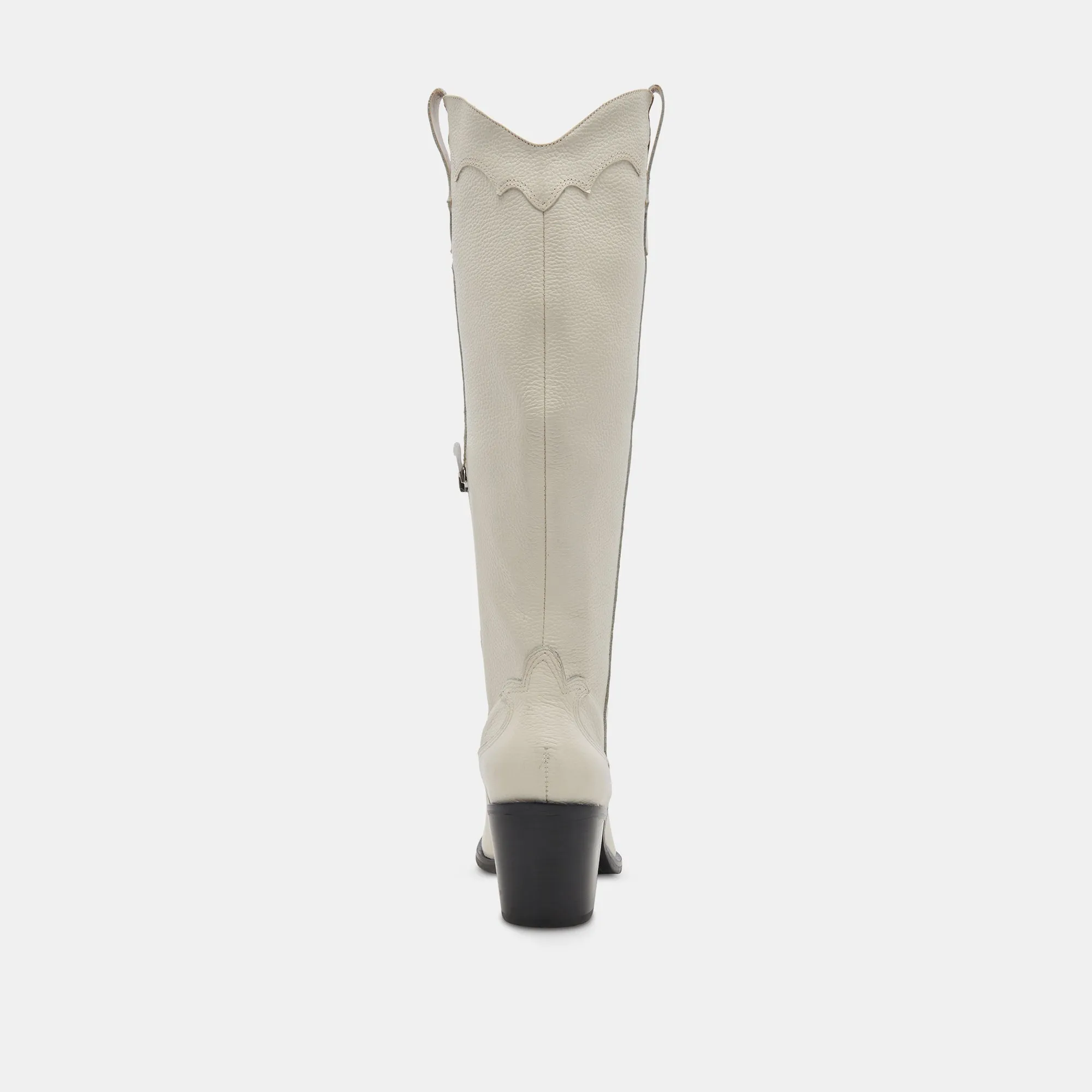 KAMRYN BOOTS OFF WHITE LEATHER