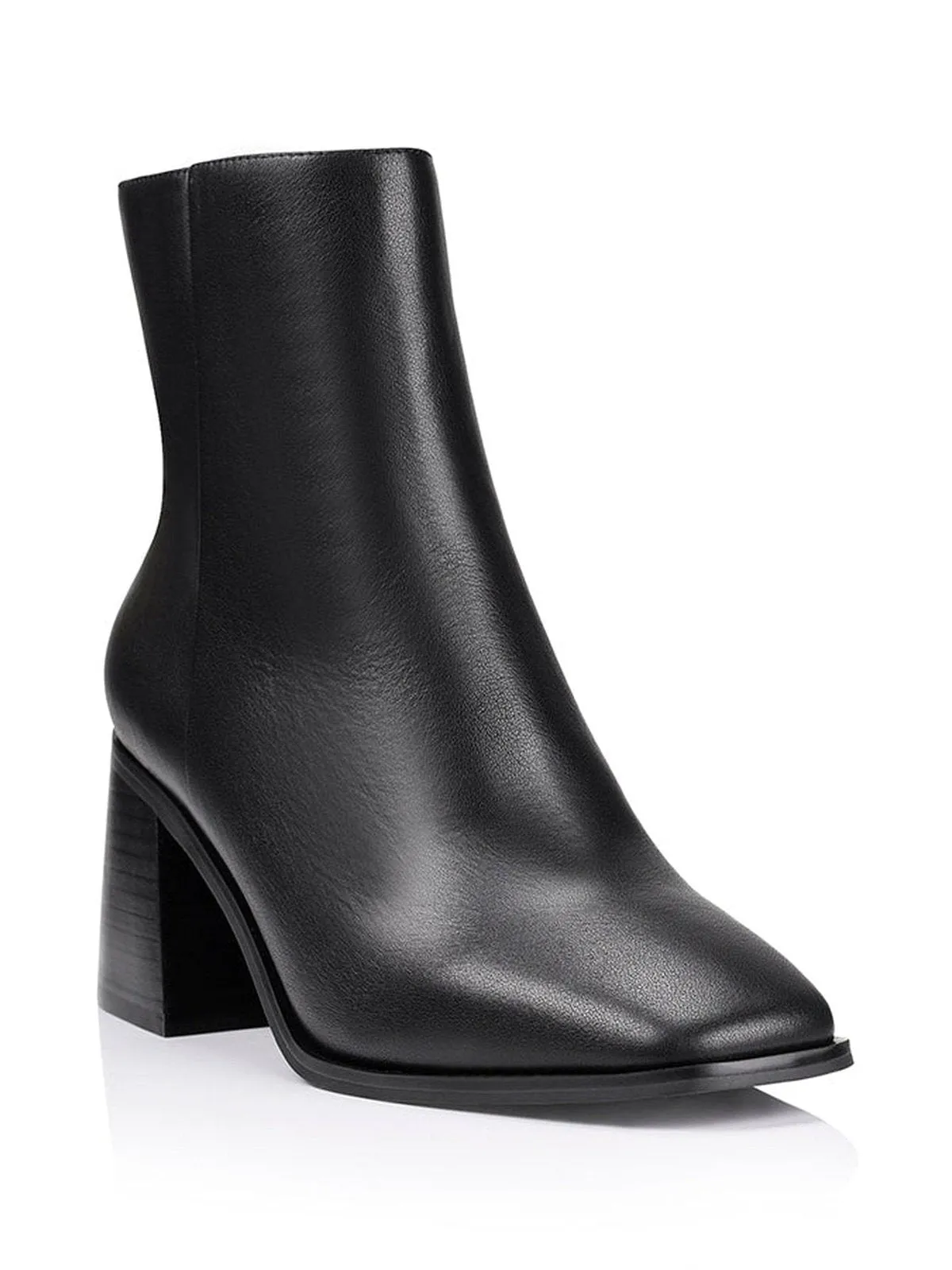 Lancelot Ankle Boots - Black Leather