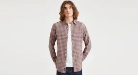 Men's Slim Fit Icon Button Up Shirt