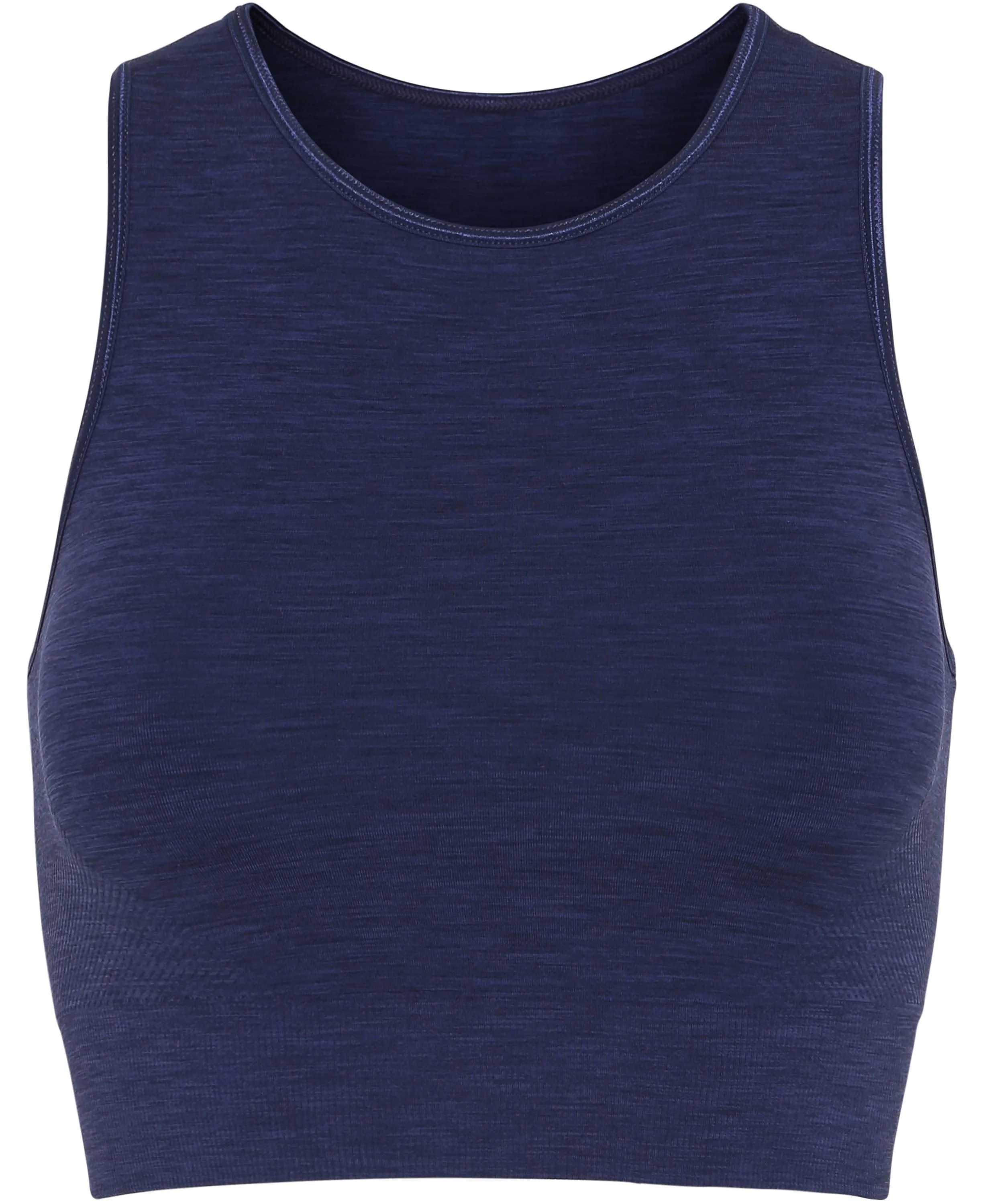 Moonchild Seamless Crop Top - Aura Blue