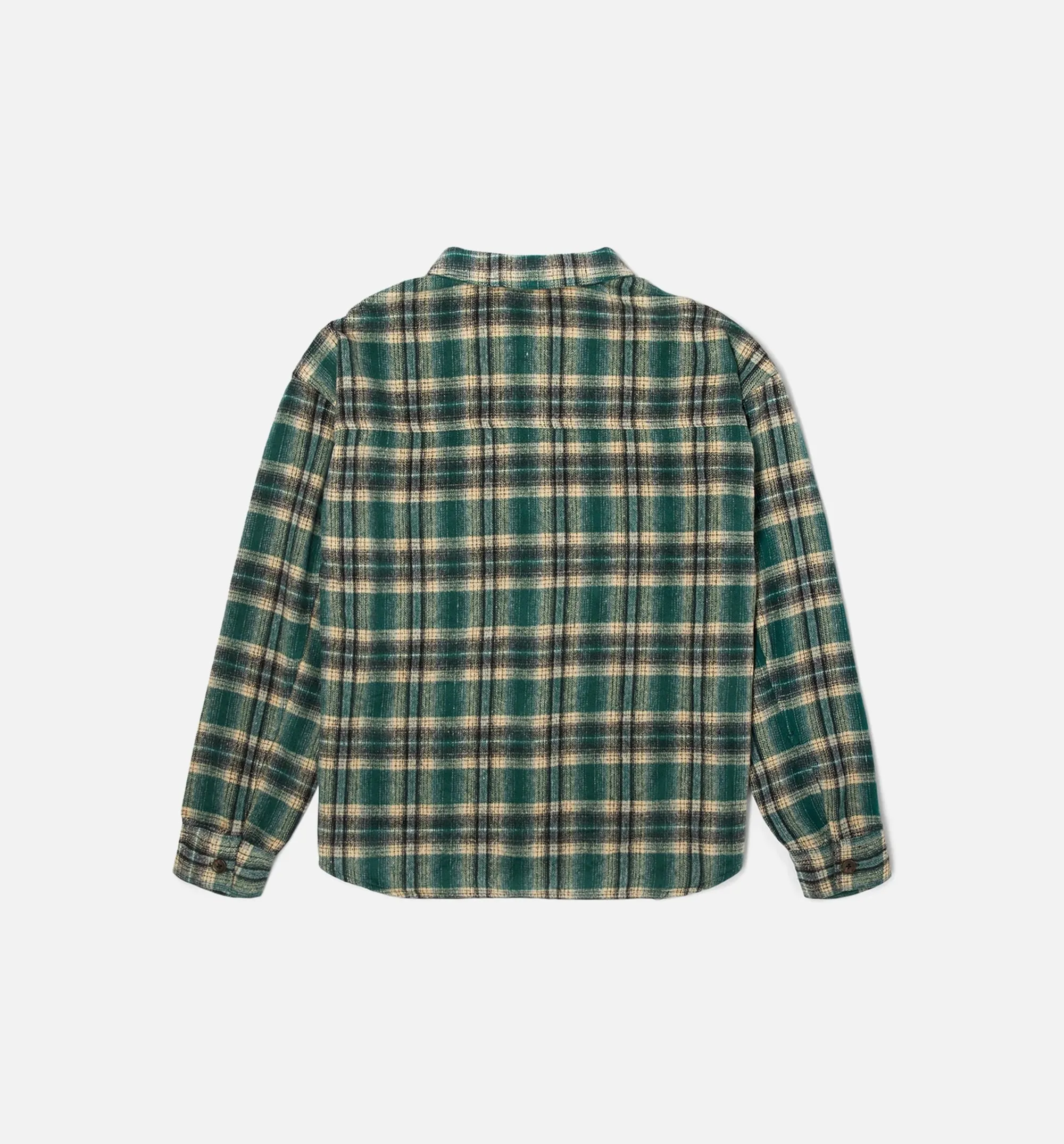 Nostalgia Flannel Mens Shirt - Green