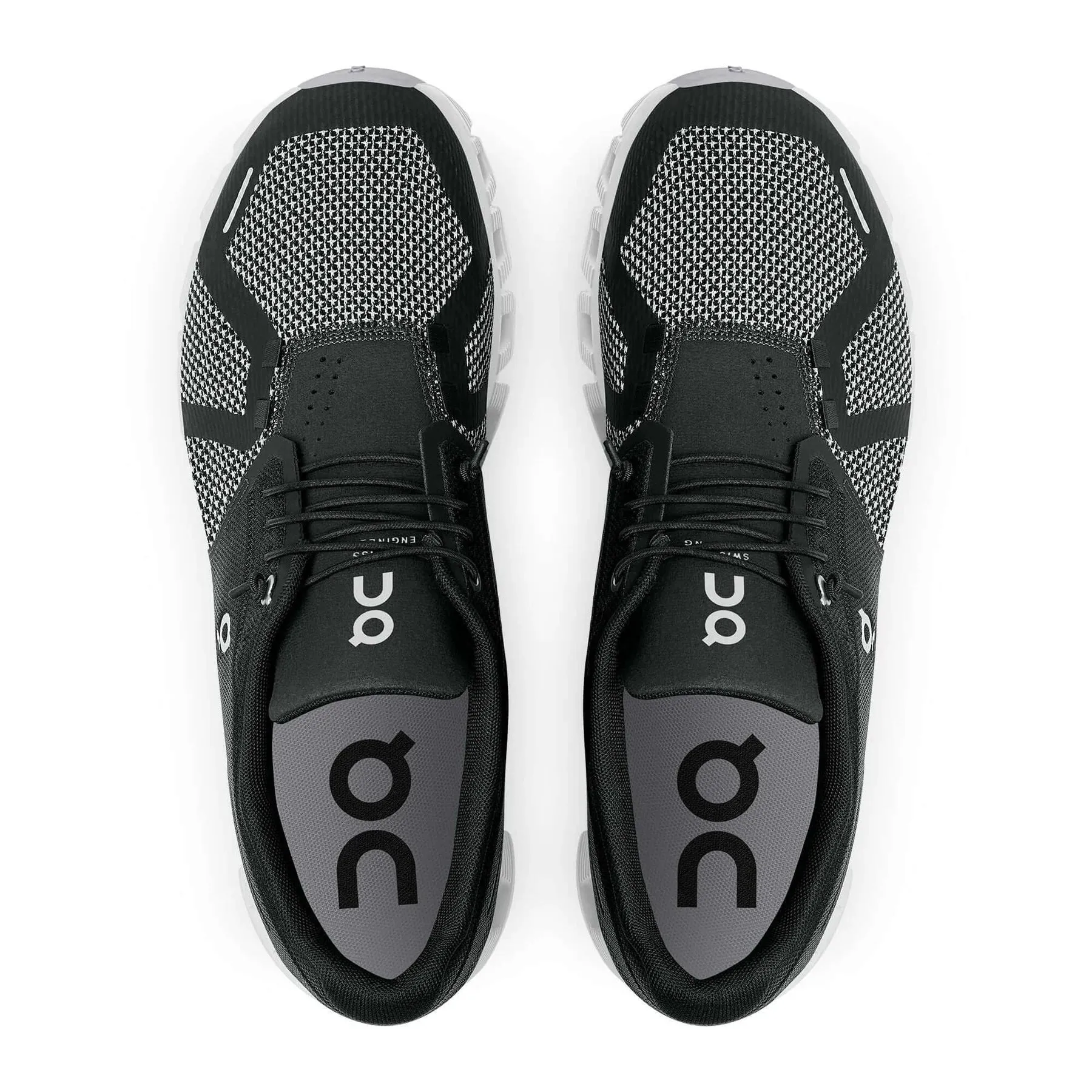 'On Running' Women's Cloud 5 Combo - Black / Alloy