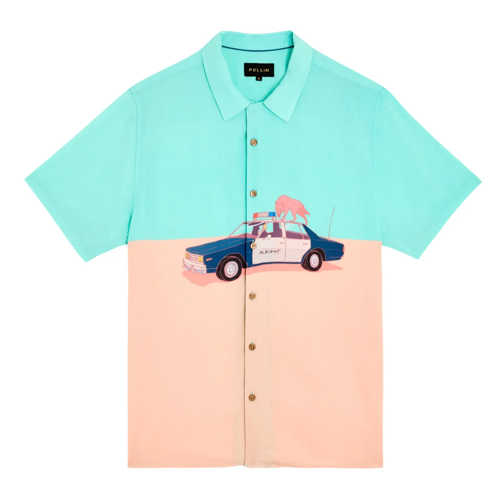 Police Shirt (Aqua)