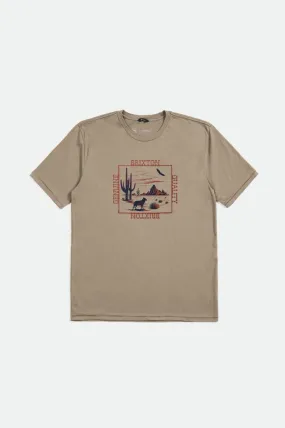 Prescott S/S Tailored Tee - Oatmeal