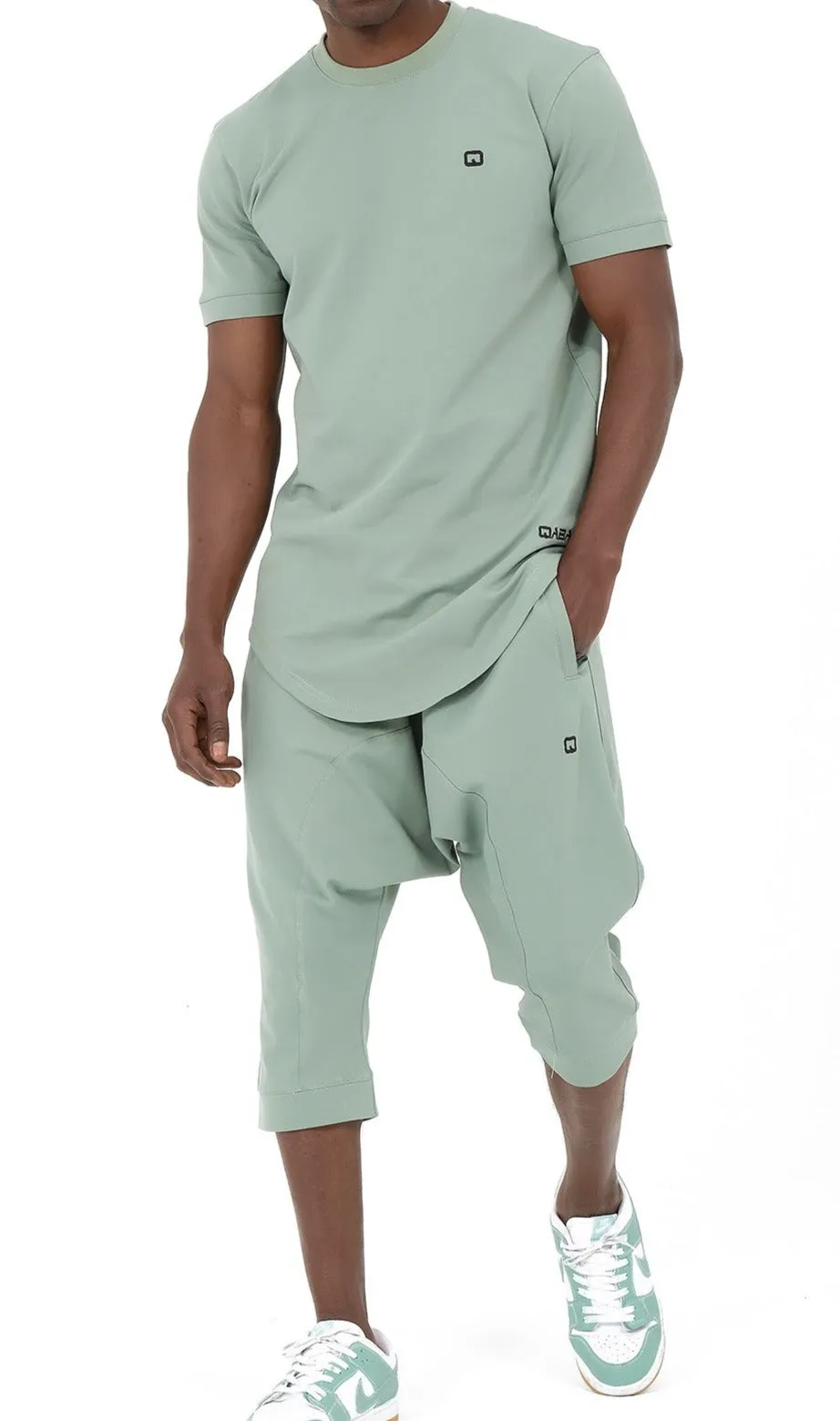 QL Relaxed Fit Nautik Set in Almond Green