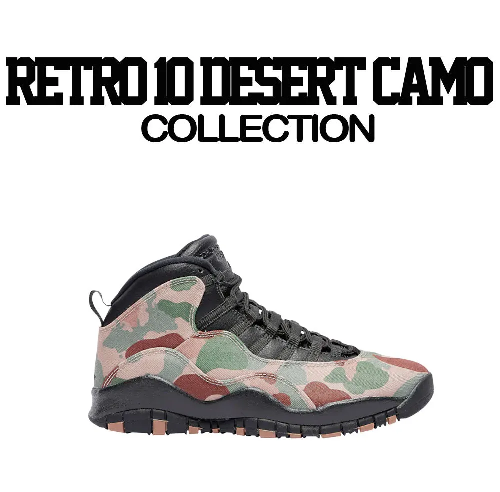 Retro 10 Desert Camo Air out Competition Shirt