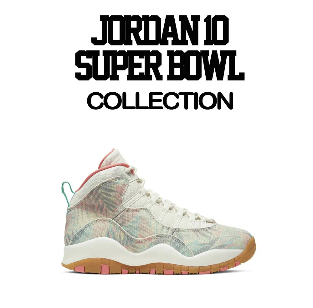 Retro 10 Super Bowl Love Kicks Shirt