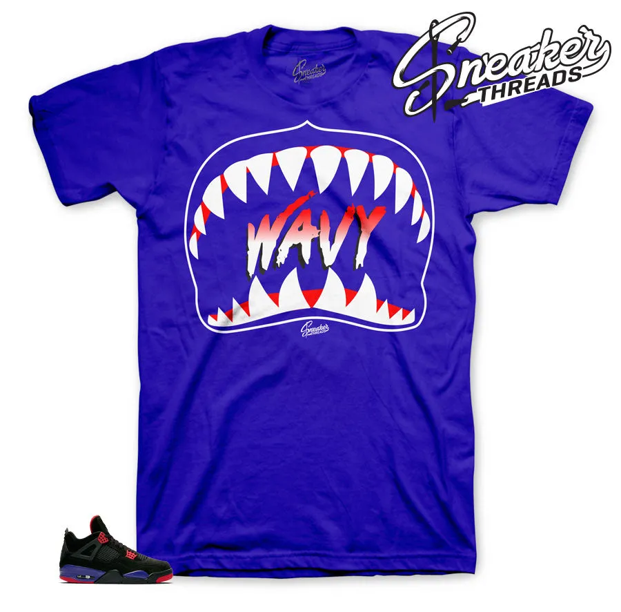 Retro 4 Raptor Wavy Shirt