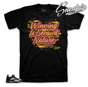 Retro 7 Low Bordeaux Second Nature Shirt