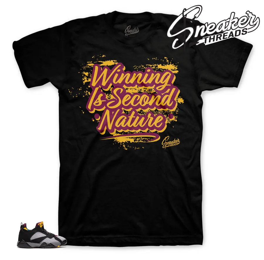 Retro 7 Low Bordeaux Second Nature Shirt