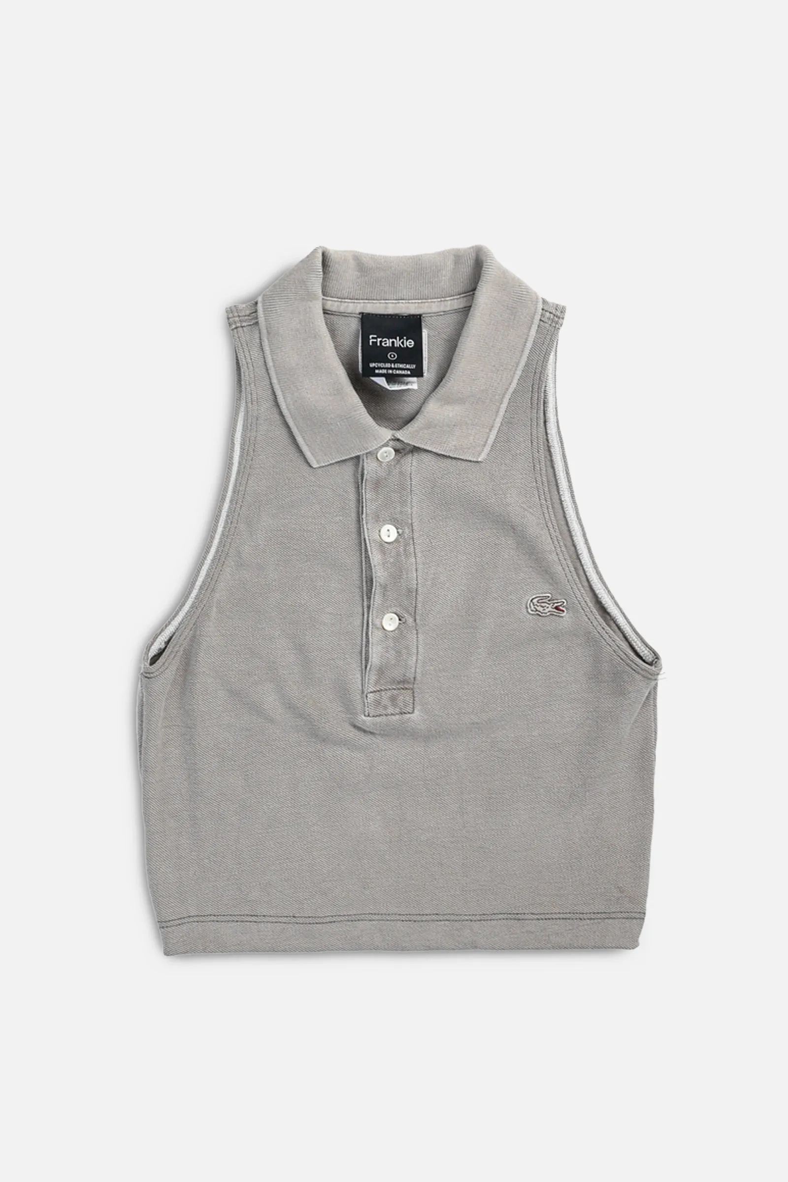 Rework Lacoste Collared Tank - S