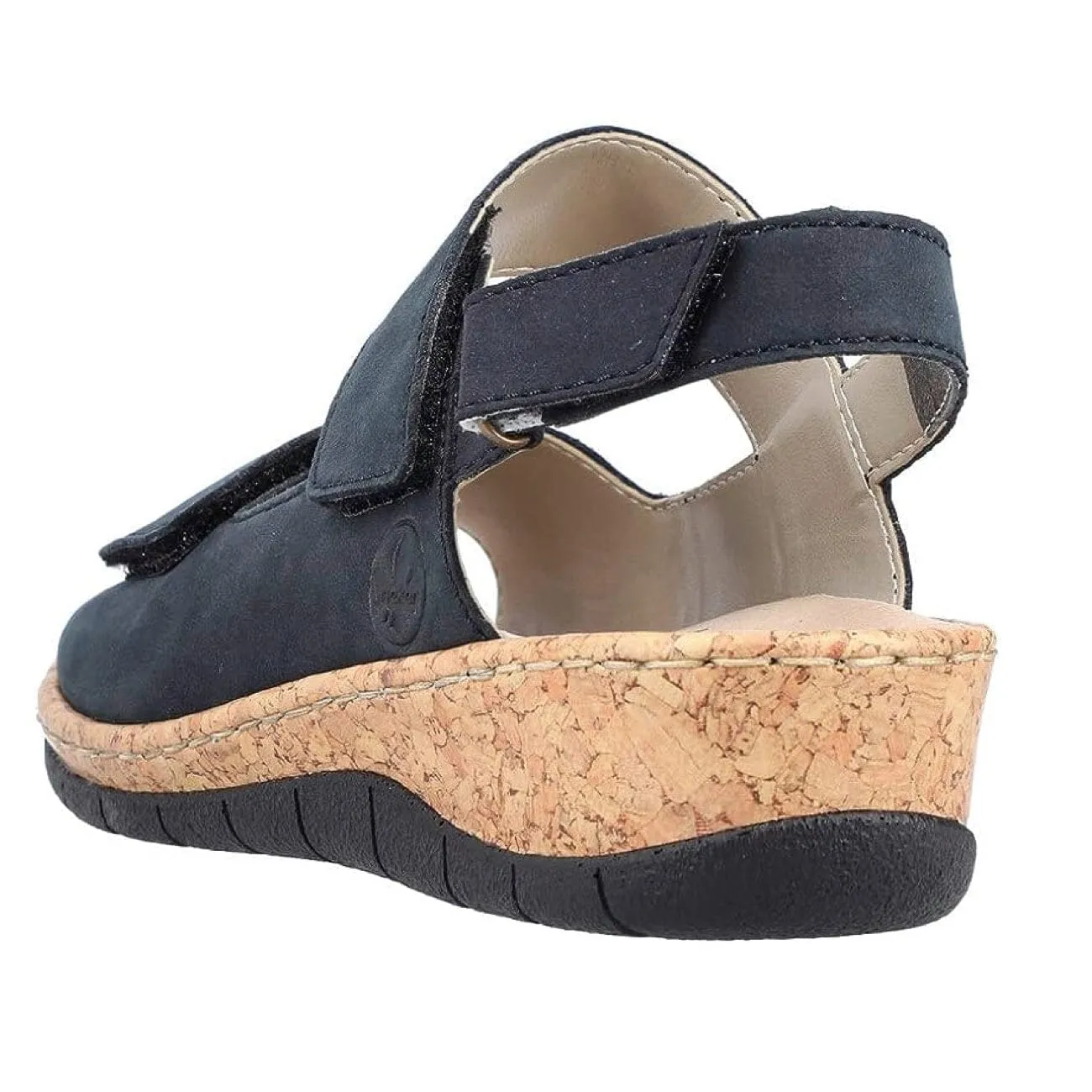 Rieker, Pazifik, Sandal, Leather, Navy