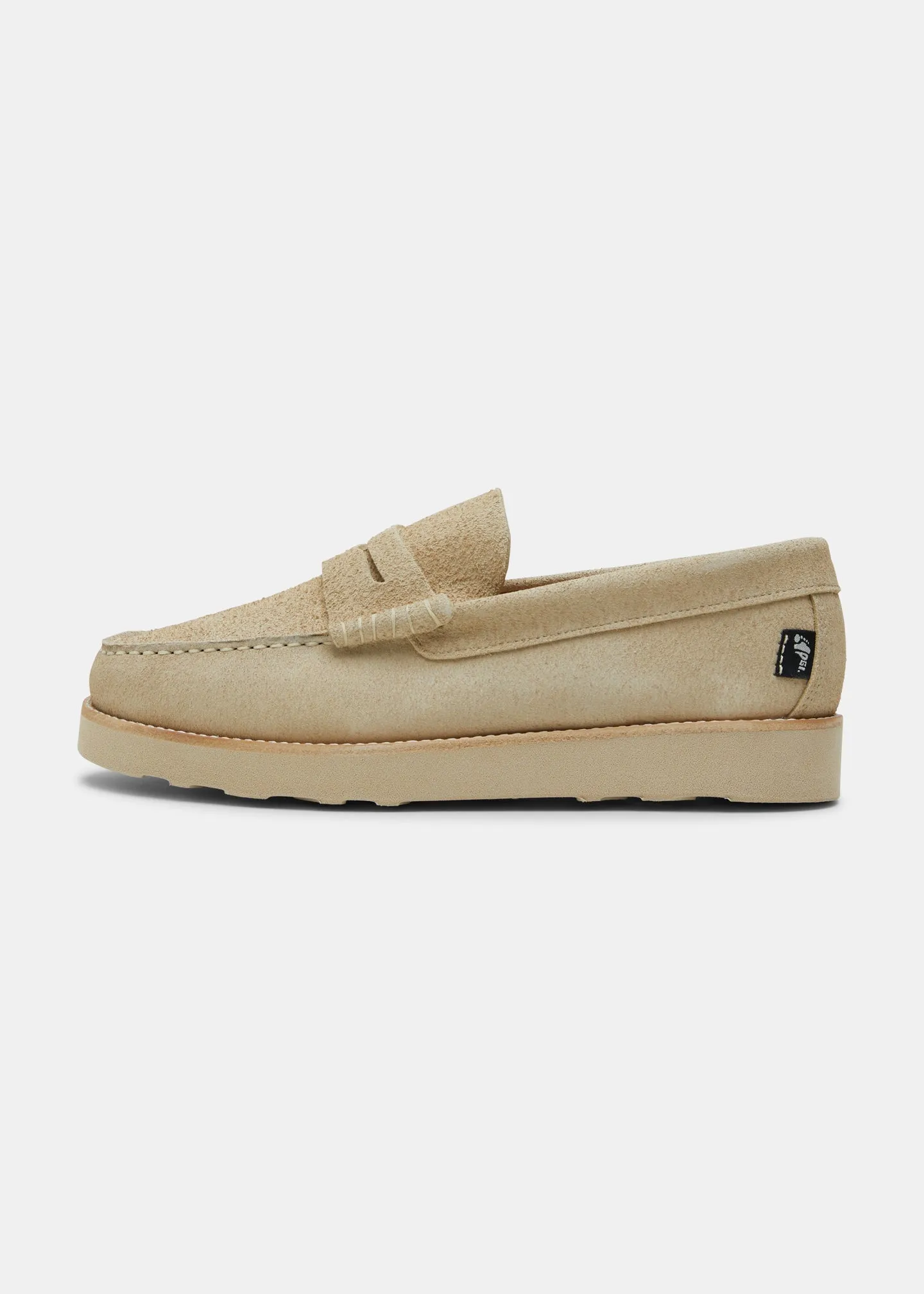 Rudy II Suede Loafer On EVA - Hairy Sand