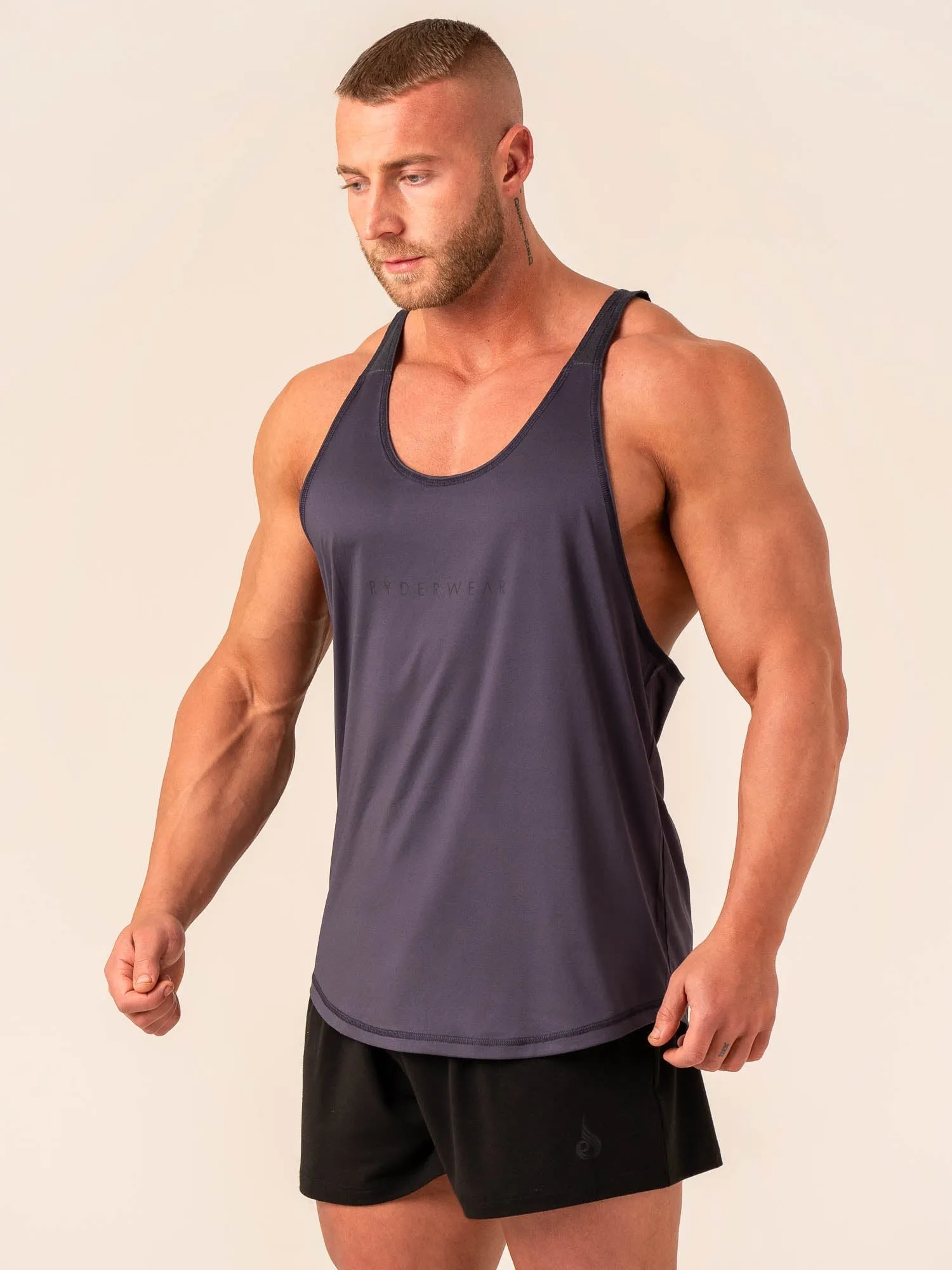 Ryder T-Back Men - Charcoal